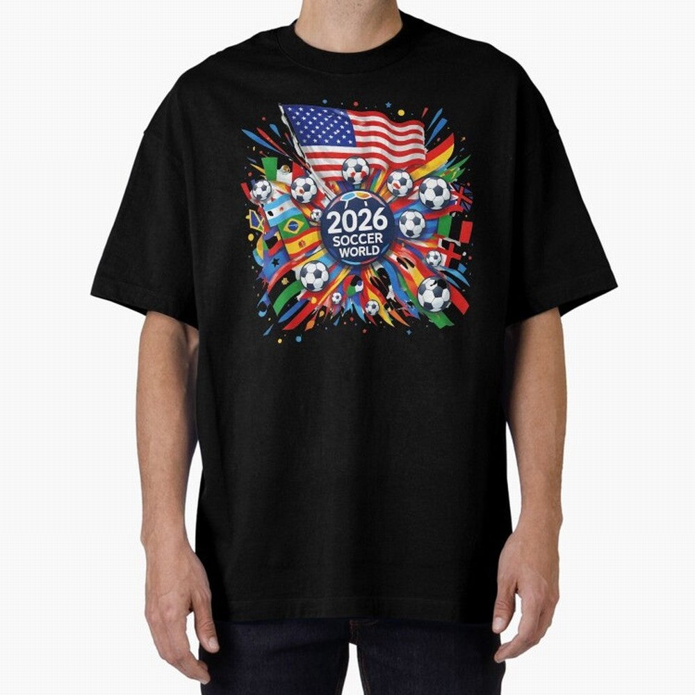 2026 Soccer World Cup United States Mexico Canada Football Championship Tournament Classic T-Shirt Celebrate Global Passion for FIFA World Cup 2026 Spirit, Filled with Brazil, Neymar, Stadium Memories, Football Loyalty, International Chants and