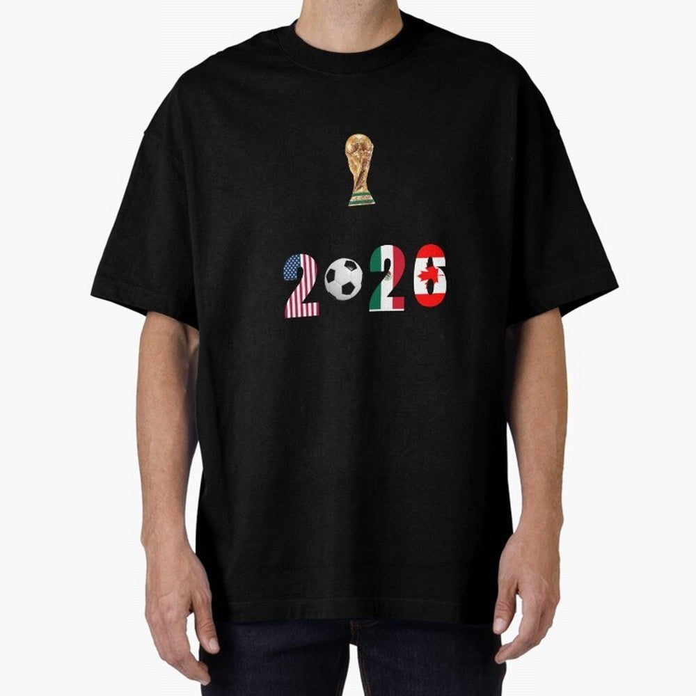 FIFA WORLD CUP Classic T-Shirt Show Championship Spirit for FIFA World Cup 2026 Group Stage with Mbappe, France and Portugal Energy, Football Passion, Legendary Performances, Festival Vibes and Supporter Community; Great for Supporters Who Love