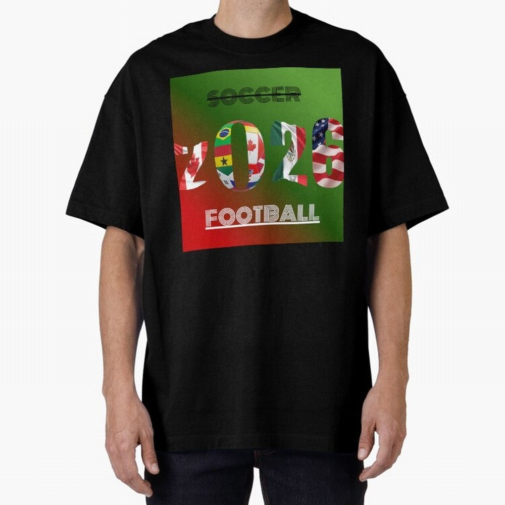 Football Classic T-Shirt Represent the FIFA World Cup 2026 Group Stage Journey through Haaland Highlights, Argentina Pride, Vintage Soccer Flavor, Modern Football Stars, National Flags and Final Night Emotion; Created for Match Day Parties, Soccer