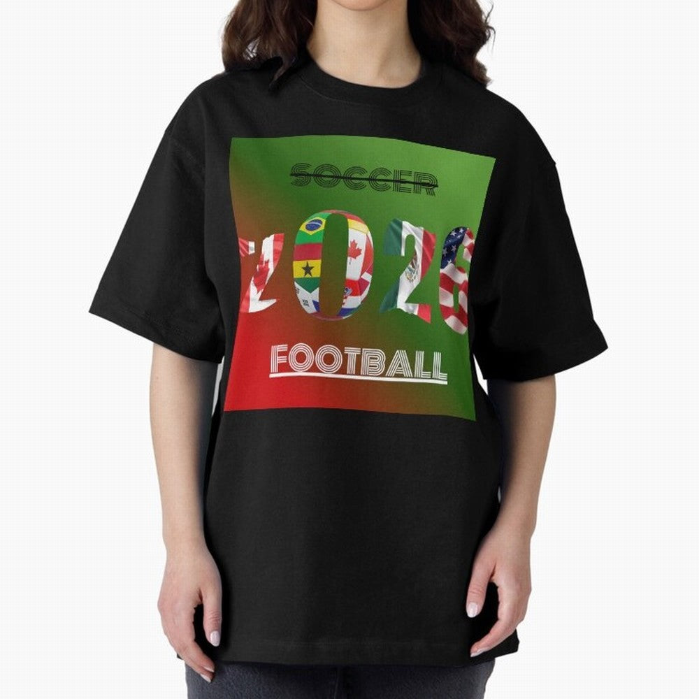 Football Classic T-Shirt Represent the FIFA World Cup 2026 Group Stage Journey through Haaland Highlights, Argentina Pride, Vintage Soccer Flavor, Modern Football Stars, National Flags and Final Night Emotion; Created for Match Day Parties, Soccer