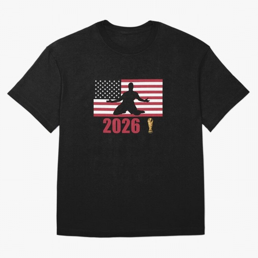 USA World Cup 2026 T-Shirt_84815866 Classic T-Shirt Stand Out with Spirit from FIFA World Cup 2026 USA Canada Mexico Driven by Cristiano Ronaldo, Haaland and CR7, Brazil Energy, Football History, Final Match Energy, Crowd Noise and Once in a