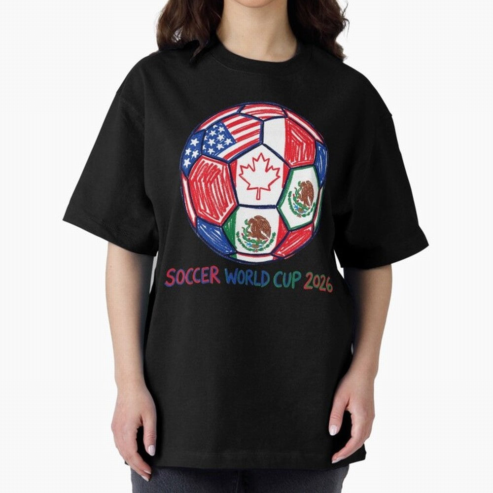 soccer world cup 2026 Classic T-Shirt Fuel the Hype around Match Day Hype around FIFA World Cup 2026, Mbappe, England and Germany, Classic Soccer Heritage, Championship Pressure, Fan Loyalty and International Pride; Ideal for Passionate Fans Who