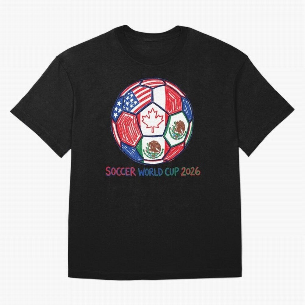 soccer world cup 2026 Classic T-Shirt Fuel the Hype around Match Day Hype around FIFA World Cup 2026, Mbappe, England and Germany, Classic Soccer Heritage, Championship Pressure, Fan Loyalty and International Pride; Ideal for Passionate Fans Who