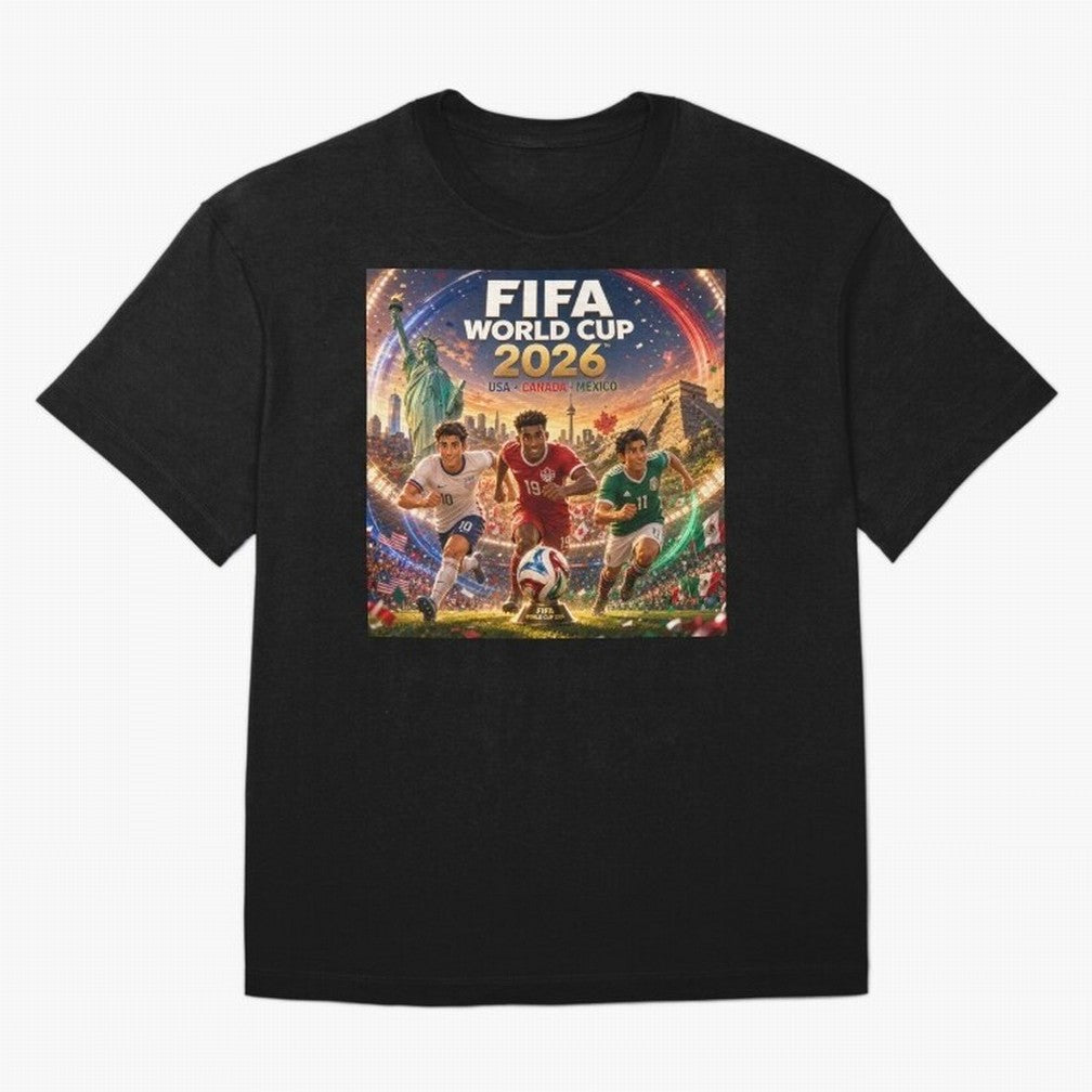 Road to 2026 Football #football 2026 Classic T-Shirt Fuel Your Fan Pride for FIFA World Cup 2026 USA Canada Mexico Spirit, Made for Portugal, Messi, Neymar and Mbappe, Supporter Pride, Iconic Celebrations, Legendary Names and Global Match Day