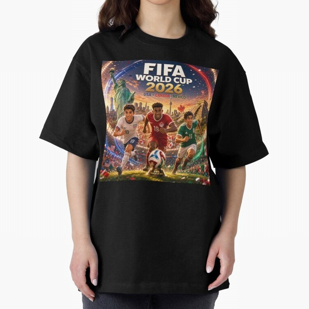 Road to 2026 Football #football 2026 Classic T-Shirt Fuel Your Fan Pride for FIFA World Cup 2026 USA Canada Mexico Spirit, Made for Portugal, Messi, Neymar and Mbappe, Supporter Pride, Iconic Celebrations, Legendary Names and Global Match Day