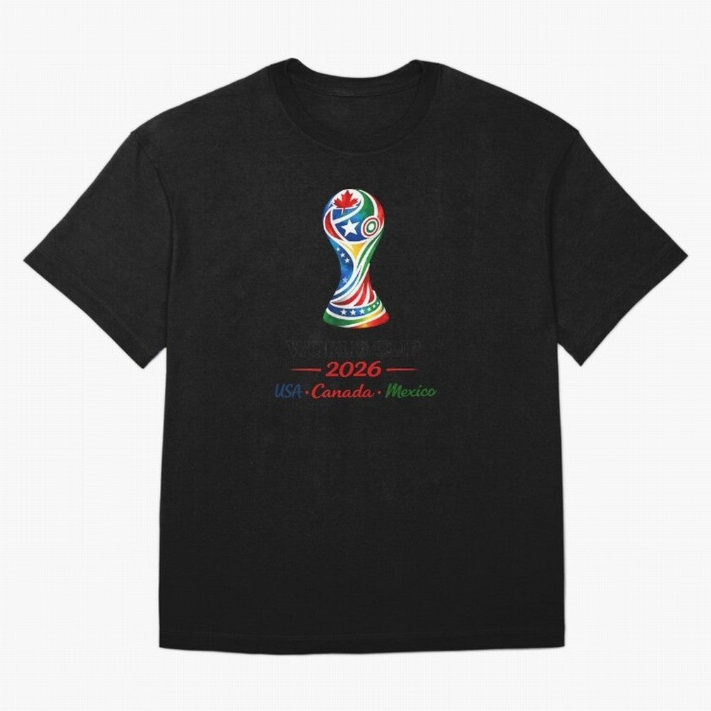 World Cup 2026, USA Canada Mexico, Soccer Fan Classic T-Shirt Follow Every Goal of the FIFA World Cup 2026 Group Stage Journey through Messi Highlights, France and Portugal Pride, Football Festival Excitement, Trophy Ambitions, Country Rivalries