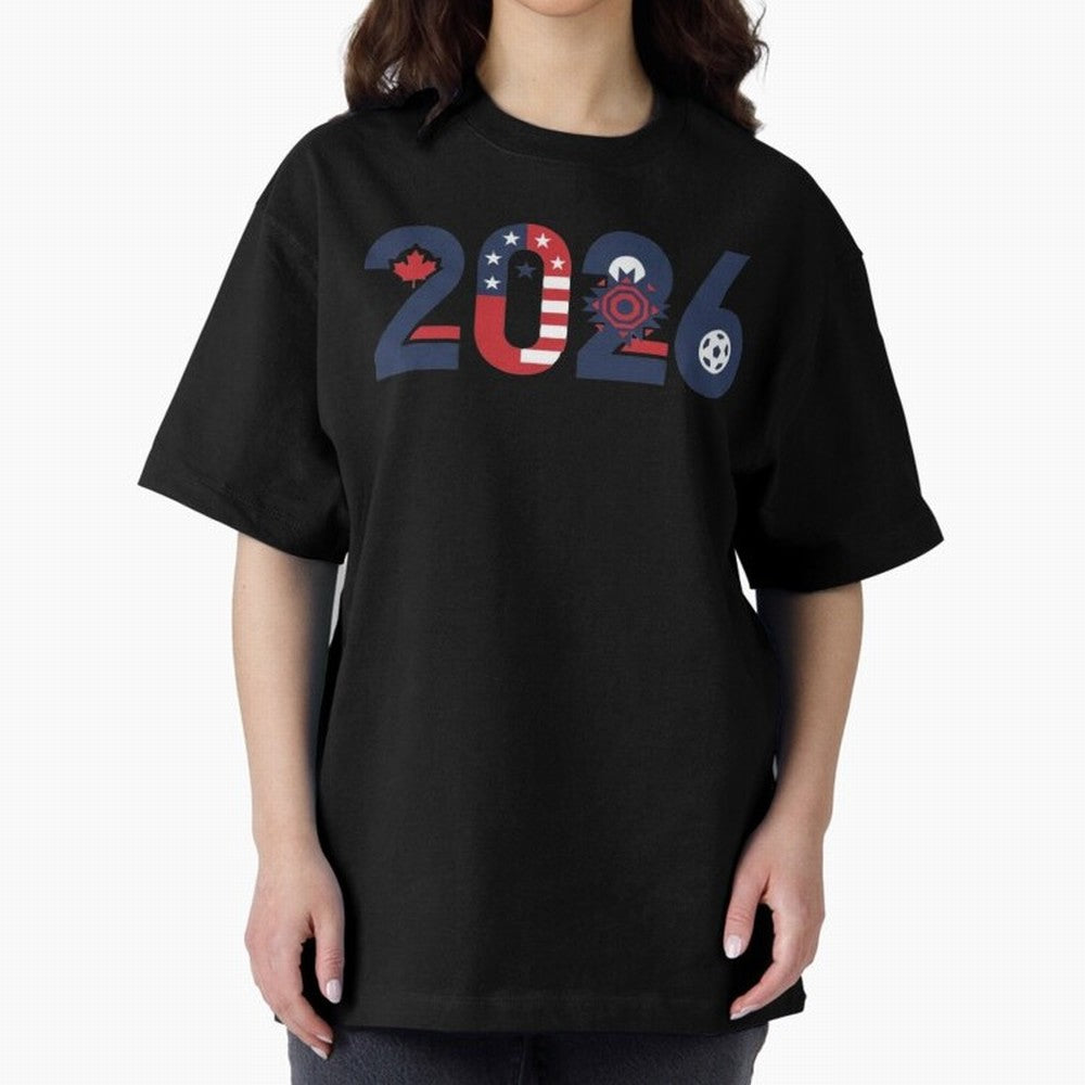 North America Soccer 2026 - Three Nations Fan Art Classic T-Shirt Follow the FIFA World Cup 2026 USA Canada Mexico Journey through CR7 Highlights, Spain and Netherlands Pride, Vintage Soccer Flavor, Modern Football Stars, National Flags and Final