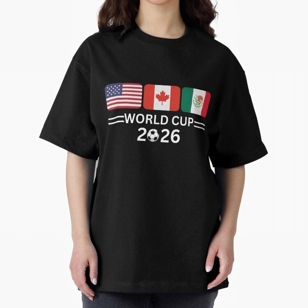 Football World Cup 2026 USA Canada Mexico Soccer & Football Fan Classic T-Shirt Celebrate Fan Favorites in FIFA World Cup 2026 Spirit, Made for Argentina, France and Brazil, Messi, Game Day Rituals, Football Legends, Country Pride and the Road to