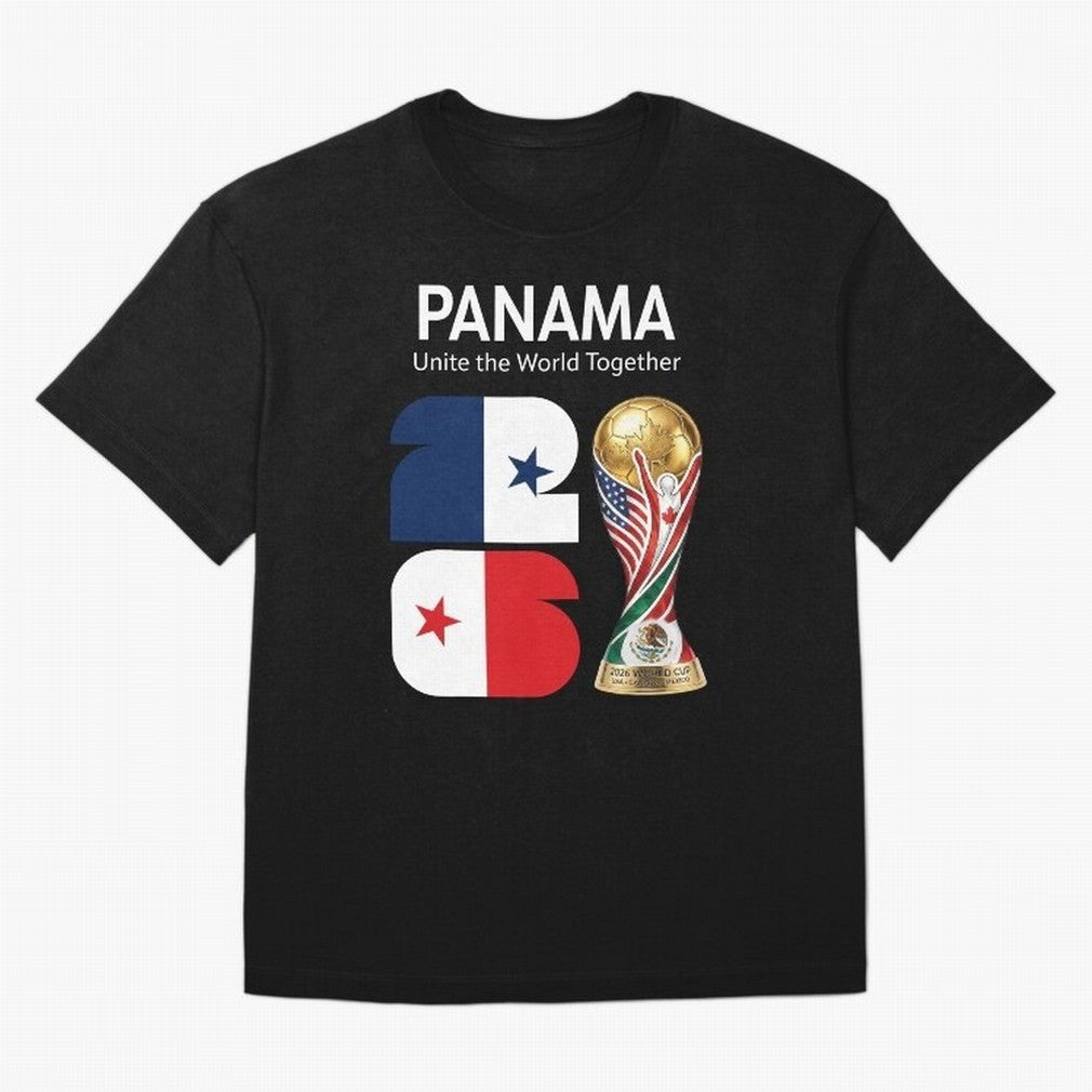 World Cup 2026, IMG 027, PANAMA 002 Classic T-Shirt Keep Football History Alive during FIFA World Cup 2026 Group Stage Spirit, Filled with Brazil, Messi, Neymar and Mbappe, Vintage Soccer Flavor, Modern Football Stars, National Flags and Final