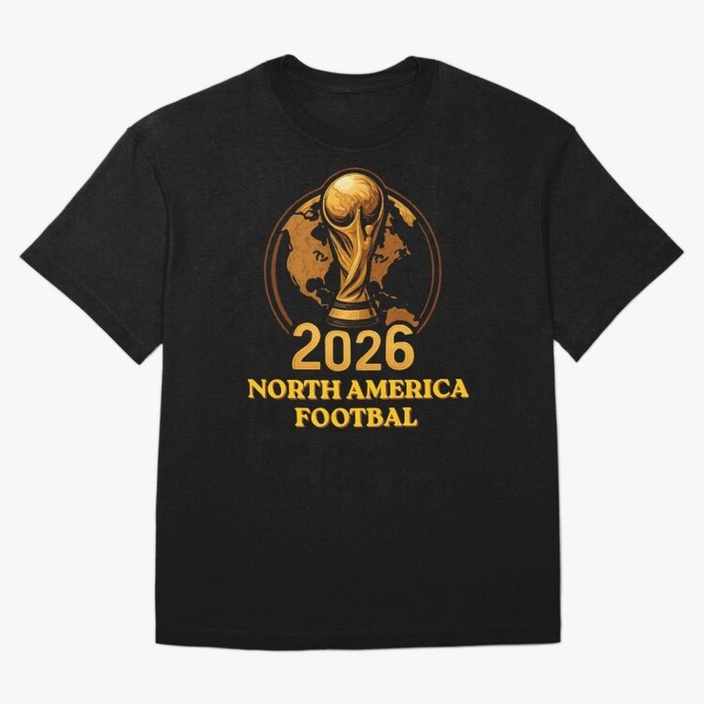 Soccer 2026 North America Football Fan Gift Shirt Classic T-Shirt Spotlight FIFA World Cup 2026 USA Canada Mexico Spirit, Made for Argentina and Brazil, Neymar, Worldwide Fan Energy, Dramatic Goals, Stadium Lights and Championship Celebrations;