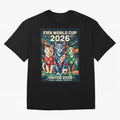 The Cats Football World Cup Classic T-Shirt Capture Stadium Memories from FIFA World Cup 2026 Group Stage with Haaland and Mbappe, Brazil Energy, Match Day Excitement, Supporter Culture, Golden Goals and Global Football Passion; Ideal for Football