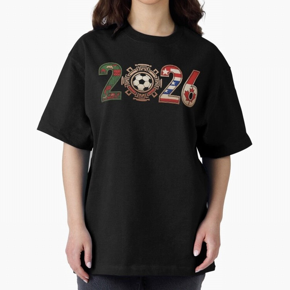 Three Nations One Game 2026 Classic T-Shirt Support FIFA World Cup 2026 USA Canada Mexico for Fans of Messi, Neymar and Mbappe and France and Portugal, Bringing Sports Nostalgia, International Competition, Famous Players and Unforgettable