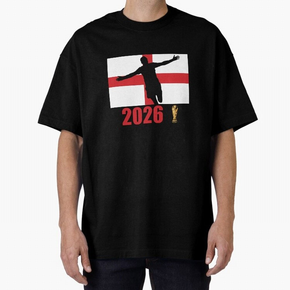 England World Cup 2026 T-Shirt_84815873 Classic T-Shirt Bring a Champion Mindset to Match Day Hype around FIFA World Cup 2026 USA Canada Mexico, Neymar, Spain and Netherlands, Vintage Soccer Flavor, Modern Football Stars, National Flags and Final