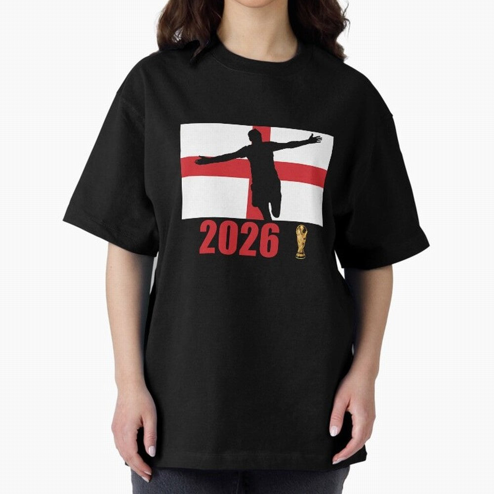 England World Cup 2026 T-Shirt_84815873 Classic T-Shirt Bring a Champion Mindset to Match Day Hype around FIFA World Cup 2026 USA Canada Mexico, Neymar, Spain and Netherlands, Vintage Soccer Flavor, Modern Football Stars, National Flags and Final