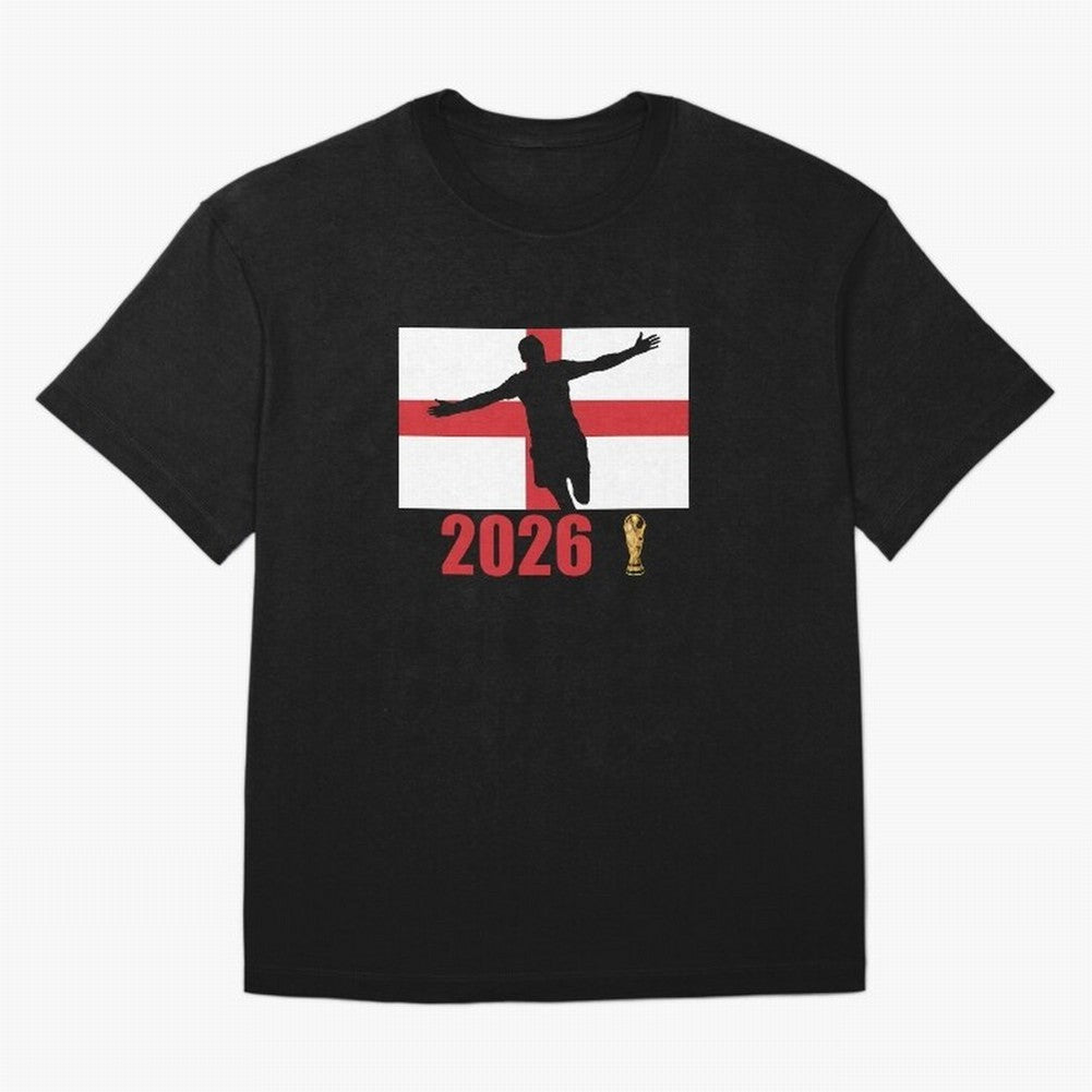England World Cup 2026 T-Shirt_84815873 Classic T-Shirt Bring a Champion Mindset to Match Day Hype around FIFA World Cup 2026 USA Canada Mexico, Neymar, Spain and Netherlands, Vintage Soccer Flavor, Modern Football Stars, National Flags and Final