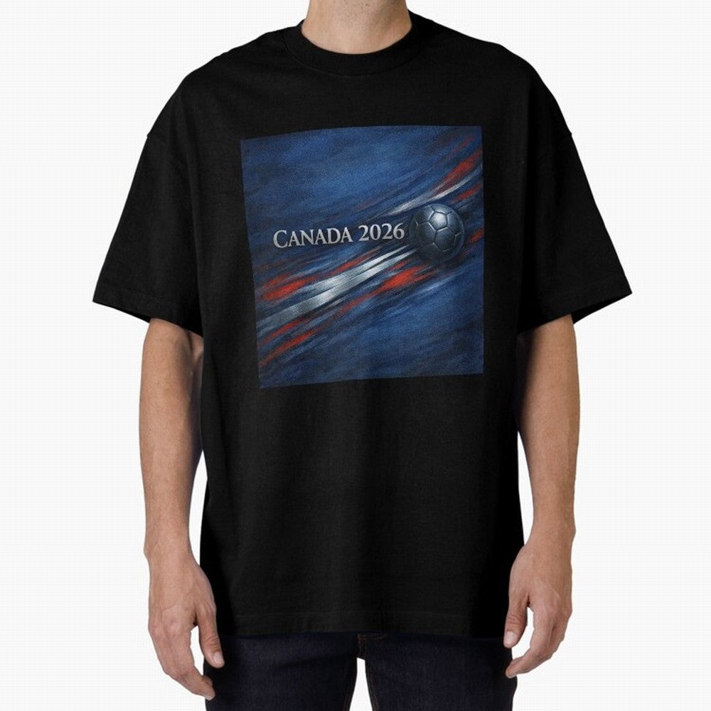 Canada 2026 Soccer Inspired Design Classic T-Shirt Celebrate the Stars of FIFA World Cup 2026 USA Canada Mexico Spirit, Centered on Argentina and Brazil, Neymar, Soccer Culture, Superstar Moments, National Team Dreams and Competitive Fire; Perfect