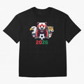 World Cup 2026 USA Canada Mexico Host Mascots Classic T-Shirt Bring a Champion Mindset to FIFA World Cup 2026 Built around Haaland, Germany Energy, Championship Spirit, Famous Goals, Roaring Crowds and International Football Unity; Created for