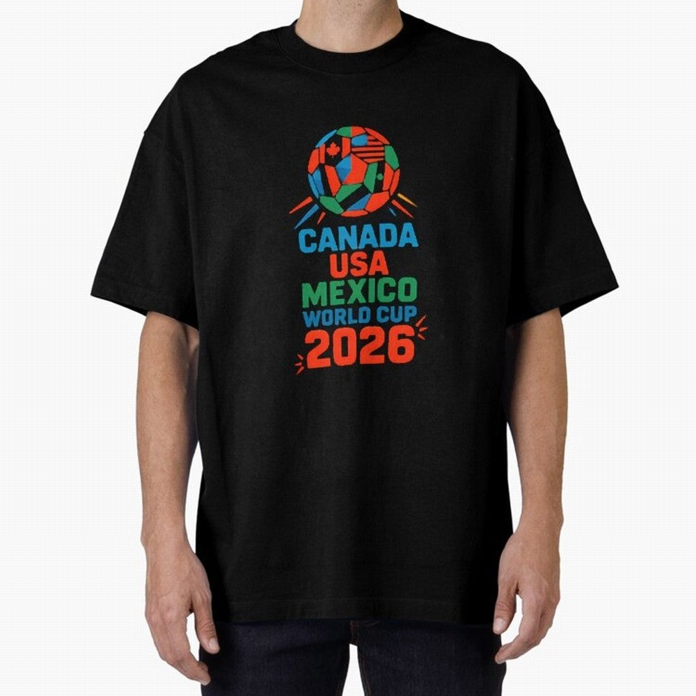 World Cup 2026 USA Canada Mexico ¡ª Retro Soccer Tournament Illustration Classic T-Shirt Wear the Spirit of Match Day Hype around FIFA World Cup 2026 Group Stage, Messi and Cristiano Ronaldo, Portugal, Spain and Germany, Football Passion, Legendary