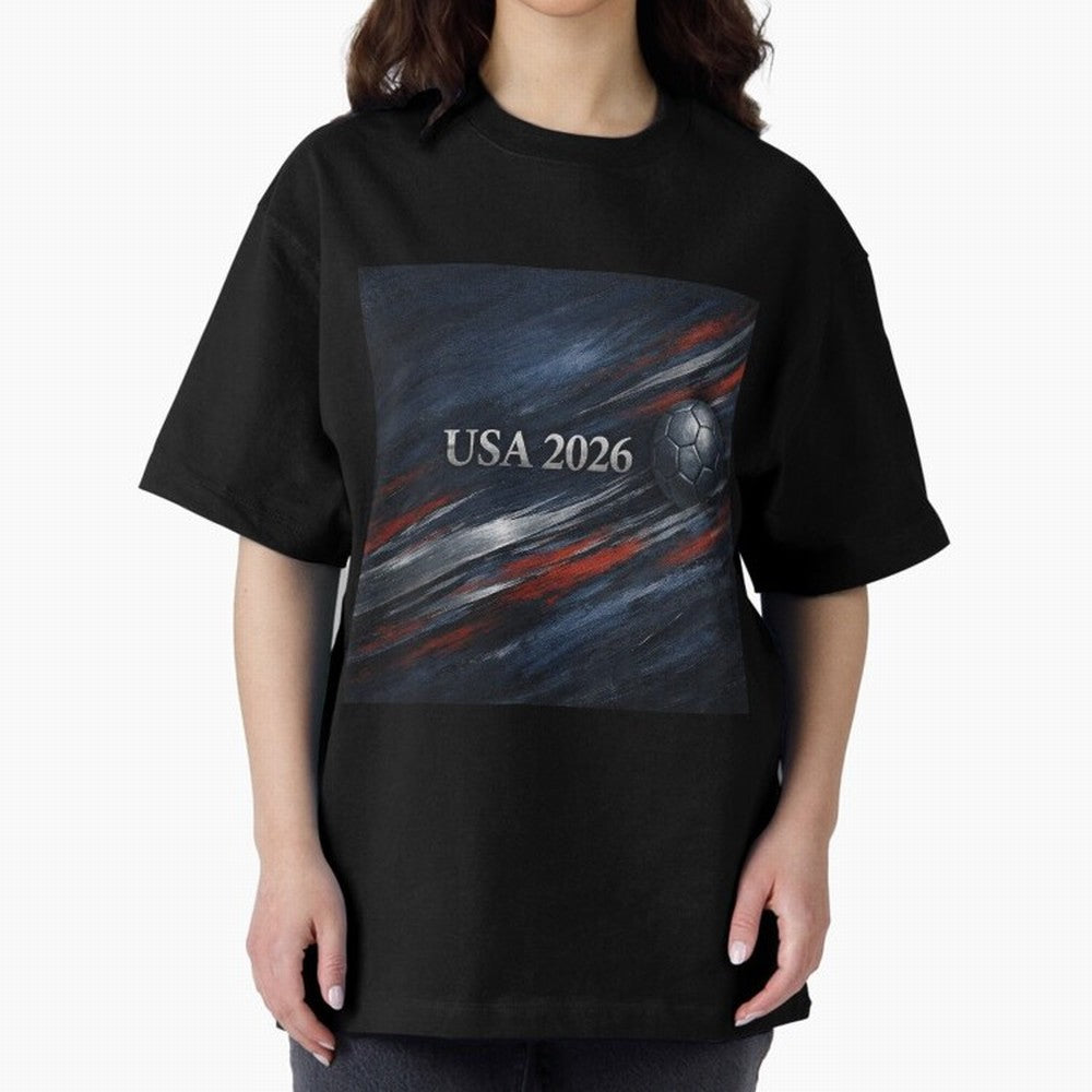 USA 2026 Soccer Event Design Classic T-Shirt Bring Retro Soccer Energy to FIFA World Cup 2026 Spirit, Filled with England, Messi, Stadium Chants, National Pride, Trophy Dreams and Unforgettable Football Memories; Created for Match Day Parties,