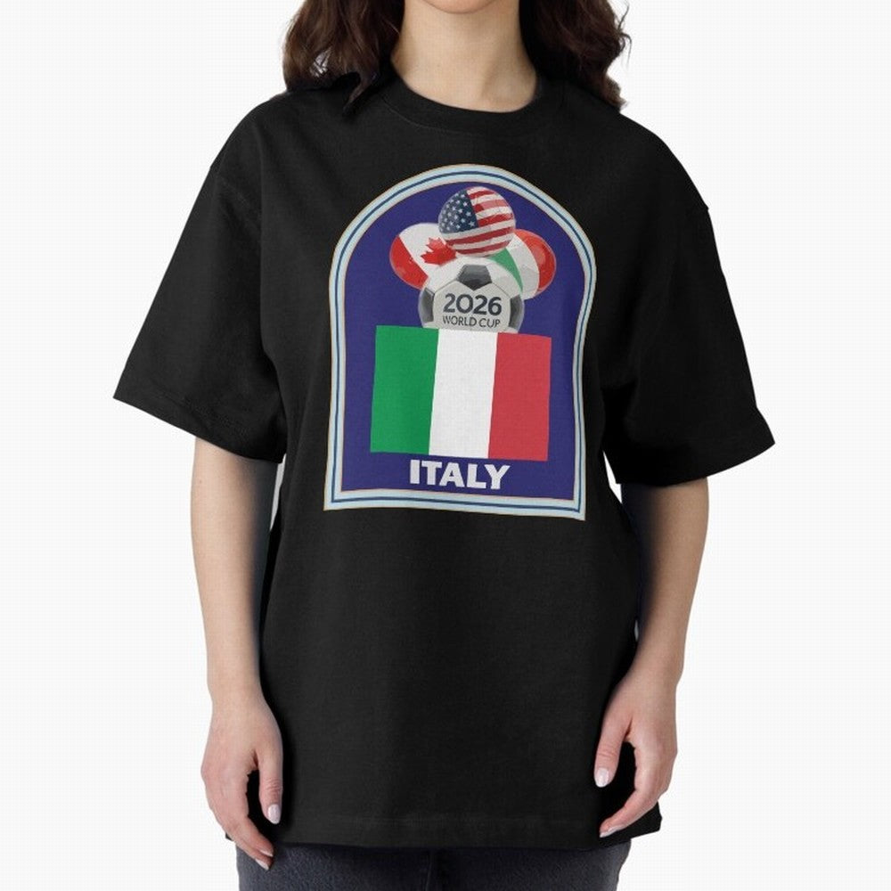 Italy 2026 Soccer T-shirt Classic T-Shirt Celebrate Unforgettable Nights in FIFA World Cup 2026 for Fans of Neymar and Argentina, Bringing Worldwide Fan Energy, Dramatic Goals, Stadium Lights and Championship Celebrations; Created for Match Day