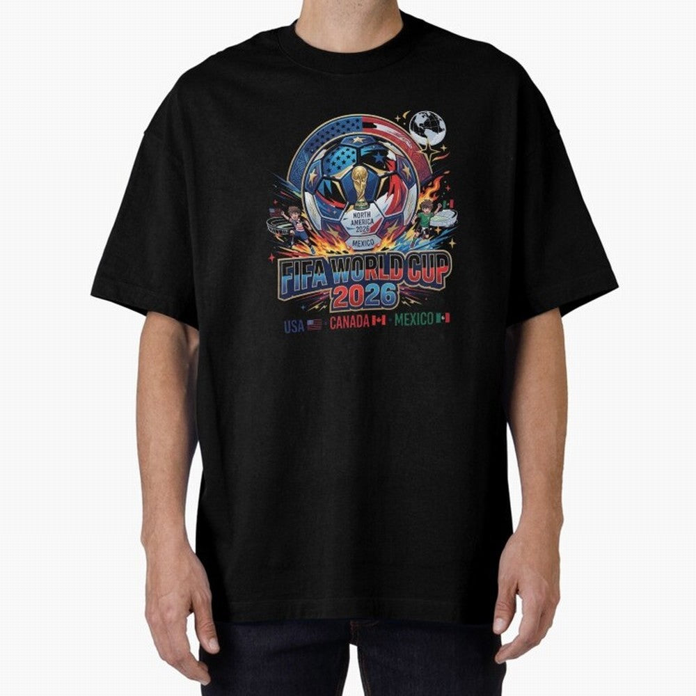 FIFA World Cup 2026 North America - USA Canada Mexico Soccer Classic T-Shirt Celebrate Global Passion for Global Football Passion for FIFA World Cup 2026 Group Stage, Built around Neymar, Haaland and Cristiano Ronaldo, France, Match Day Excitement,