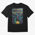 Los Angeles Home of the World Cup 2026 Soccer Fan ¡ª Moody Jewel Art Print Classic T-Shirt Celebrate the Stars of FIFA World Cup 2026 USA Canada Mexico for Fans of Cristiano Ronaldo, Haaland and CR7 and England, France and Netherlands, Bringing