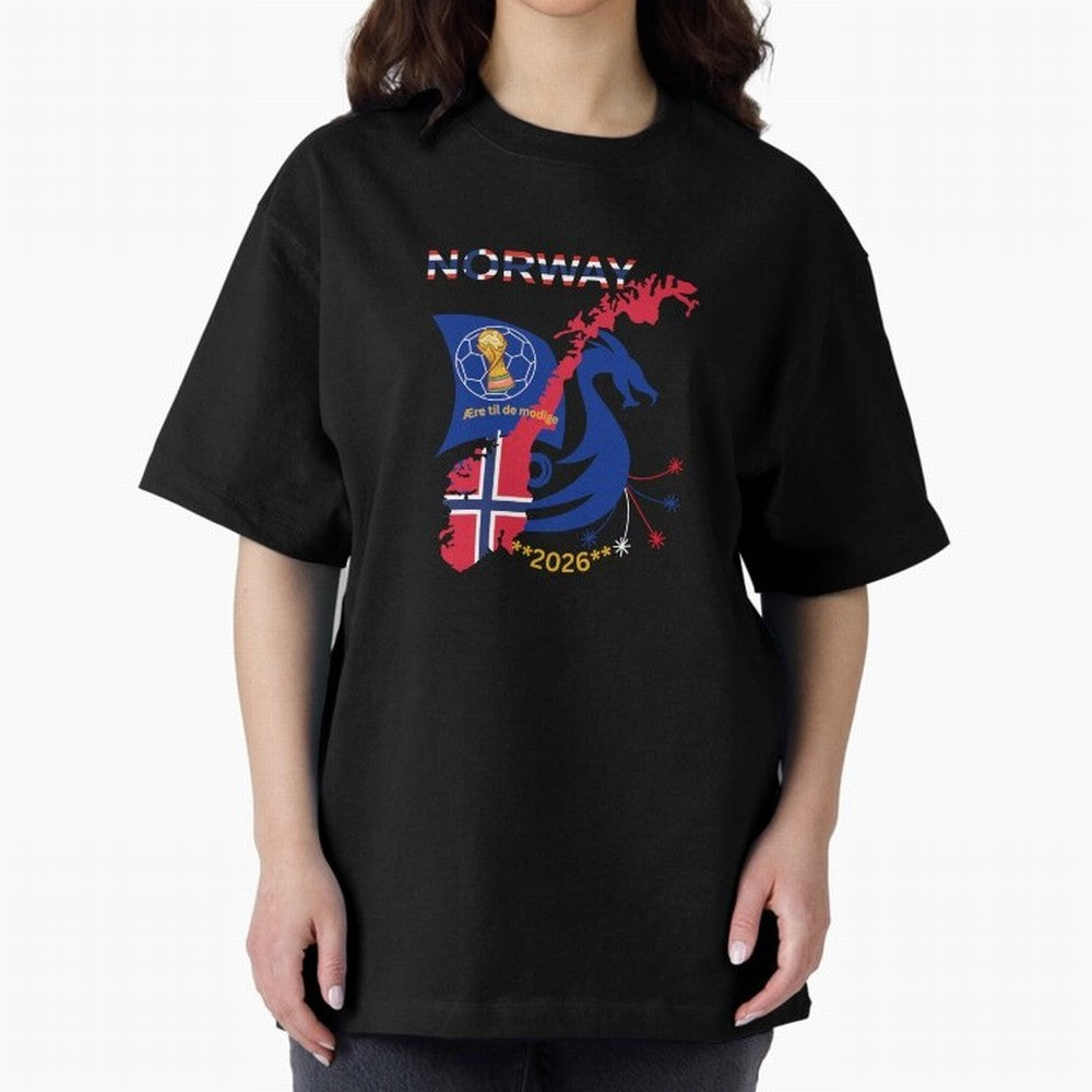 Norway 2026 Classic T-Shirt Honor the FIFA World Cup 2026 USA Canada Mexico Journey through Messi, Neymar and Mbappe Highlights, Argentina and Brazil Pride, Match Day Excitement, Supporter Culture, Golden Goals and Global Football Passion; Ideal