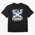 Scotland 2026 Football Qualification National Pride Classic T-Shirt Join the Global Buzz around the FIFA World Cup 2026 Journey through Cristiano Ronaldo Highlights, Portugal Pride, Retro Football Energy, Iconic Rivalries, Trophy Chase Drama and