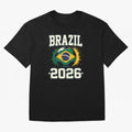Brazil Soccer Football 2026 Classic T-Shirt Share FIFA World Cup 2026 Group Stage Highlighting CR7, Argentina, France and Brazil Energy, Classic Soccer Heritage, Championship Pressure, Fan Loyalty and International Pride; Perfect for People Who