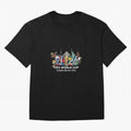 Skyline Landmarks 2026 World Cup Classic T-Shirt Fuel FIFA World Cup 2026 Group Stage Celebrating Messi, Neymar and Mbappe, Spain Energy, Football Festival Excitement, Trophy Ambitions, Country Rivalries and Star Player Buzz; Perfect for Supporters