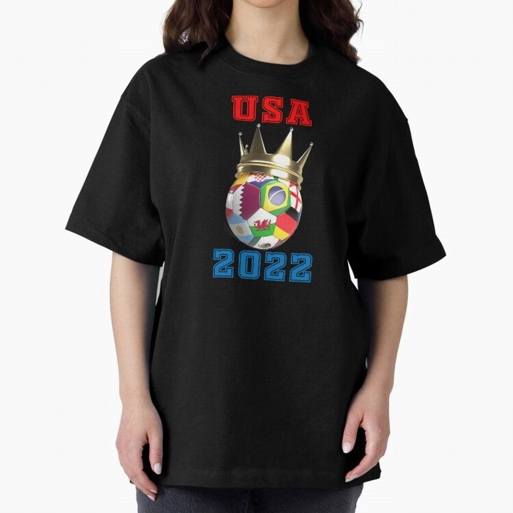 National America Flag Usa American Football Fan Soccer Team Classic T-Shirt Honor Football Greatness during Global Football Passion for FIFA World Cup 2026 USA Canada Mexico, Filled with Messi, Neymar and Mbappe, England, France and Netherlands,