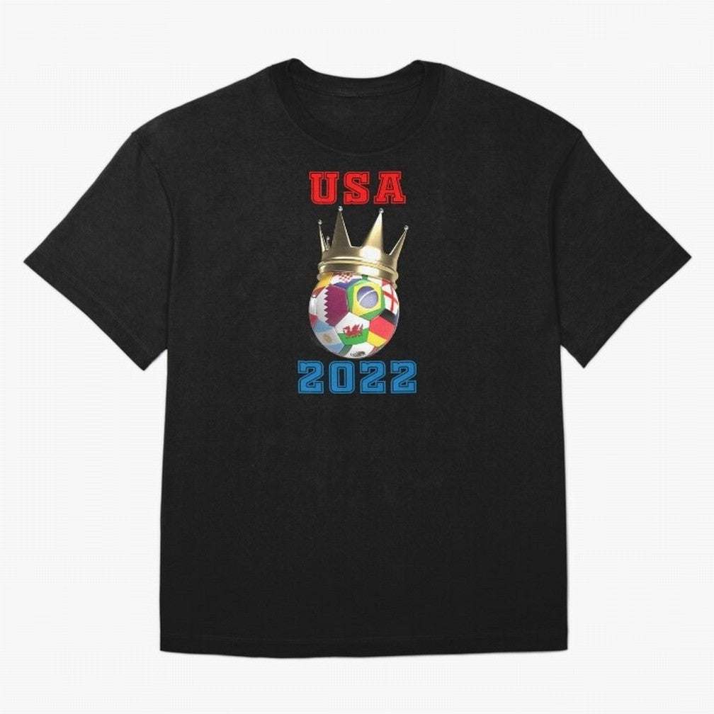 National America Flag Usa American Football Fan Soccer Team Classic T-Shirt Honor Football Greatness during Global Football Passion for FIFA World Cup 2026 USA Canada Mexico, Filled with Messi, Neymar and Mbappe, England, France and Netherlands,