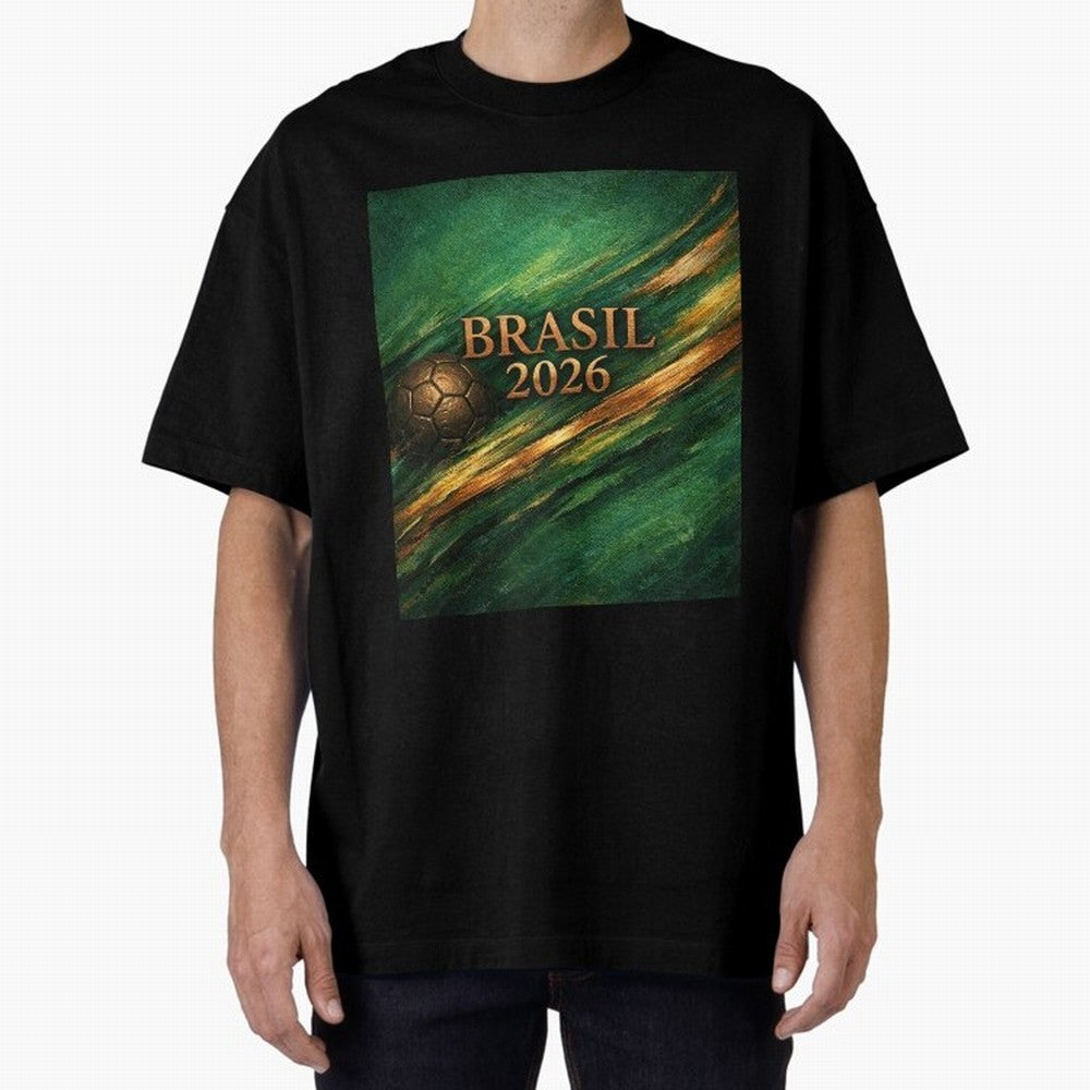 Brasil 2026 Soccer Theme Dark Green Classic T-Shirt Make Every Kick Count in FIFA World Cup 2026 Made for Cristiano Ronaldo, Haaland and CR7, Spain Energy, Game Day Rituals, Football Legends, Country Pride and the Road to the Final; Made for