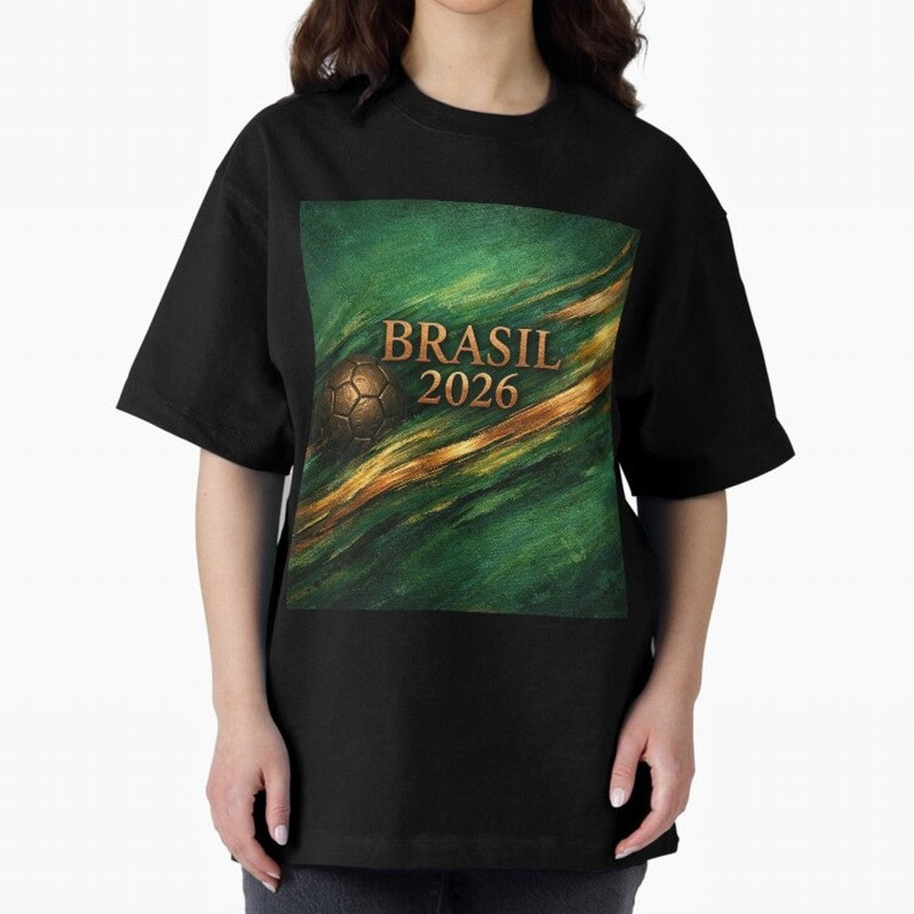 Brasil 2026 Soccer Theme Dark Green Classic T-Shirt Make Every Kick Count in FIFA World Cup 2026 Made for Cristiano Ronaldo, Haaland and CR7, Spain Energy, Game Day Rituals, Football Legends, Country Pride and the Road to the Final; Made for