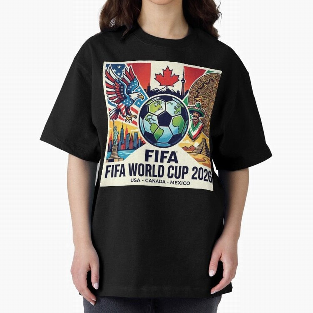 North America United Soccer 2026 Vintage Crest Classic T-Shirt Relive Legendary Nights from Match Day Hype around FIFA World Cup 2026, Messi, Germany, Championship Spirit, Famous Goals, Roaring Crowds and International Football Unity; Created for
