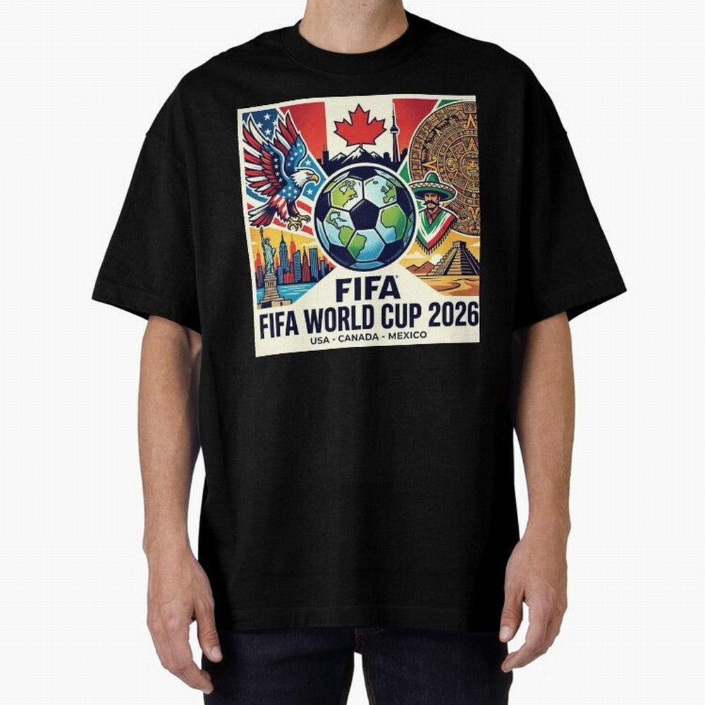 North America United Soccer 2026 Vintage Crest Classic T-Shirt Relive Legendary Nights from Match Day Hype around FIFA World Cup 2026, Messi, Germany, Championship Spirit, Famous Goals, Roaring Crowds and International Football Unity; Created for
