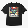 North America United Soccer 2026 Vintage Crest Classic T-Shirt Relive Legendary Nights from Match Day Hype around FIFA World Cup 2026, Messi, Germany, Championship Spirit, Famous Goals, Roaring Crowds and International Football Unity; Created for