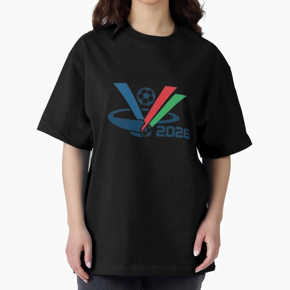 Minimalist FIFA 2026 V-Logo Design Classic T-Shirt Make Memories around Match Day Hype around FIFA World Cup 2026 Group Stage, Messi, CR7 and Mbappe, England, France and Netherlands, Soccer Culture, Superstar Moments, National Team Dreams and