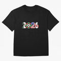 North American Soccer Spirit Team 2026 T-Shirt_82770209 Classic T-Shirt Show Championship Spirit for FIFA World Cup 2026 USA Canada Mexico for Fans of Neymar and Brazil, Portugal and Argentina, Bringing Global Supporter Spirit, Legendary Goals,