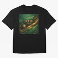 Brasil 2026 Soccer Theme Gold - Elegance Classic T-Shirt Show Your Tournament Heart for FIFA World Cup 2026 USA Canada Mexico Highlighting Neymar, Brazil, Portugal and Argentina Energy, Stadium Memories, Football Loyalty, International Chants and