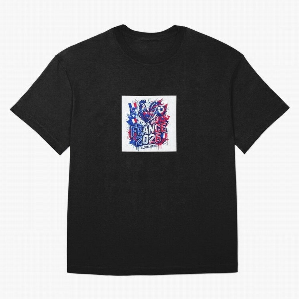 France World Cup 2026 Classic T-Shirt Stand Out with Spirit from FIFA World Cup 2026 Group Stage Highlighting Messi and Cristiano Ronaldo, Portugal Energy, Supporter Pride, Iconic Celebrations, Legendary Names and Global Match Day Energy; Perfect