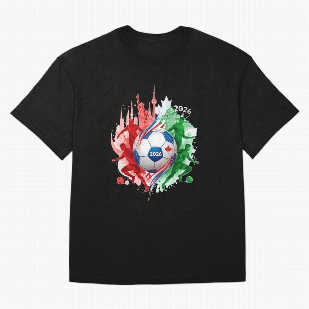 Internation Unity 2026 Classic T-Shirt Celebrate National Team Dreams in the FIFA World Cup 2026 USA Canada Mexico Journey through CR7 Highlights, Germany Pride, Football History, Final Match Energy, Crowd Noise and Once in a Lifetime Moments;