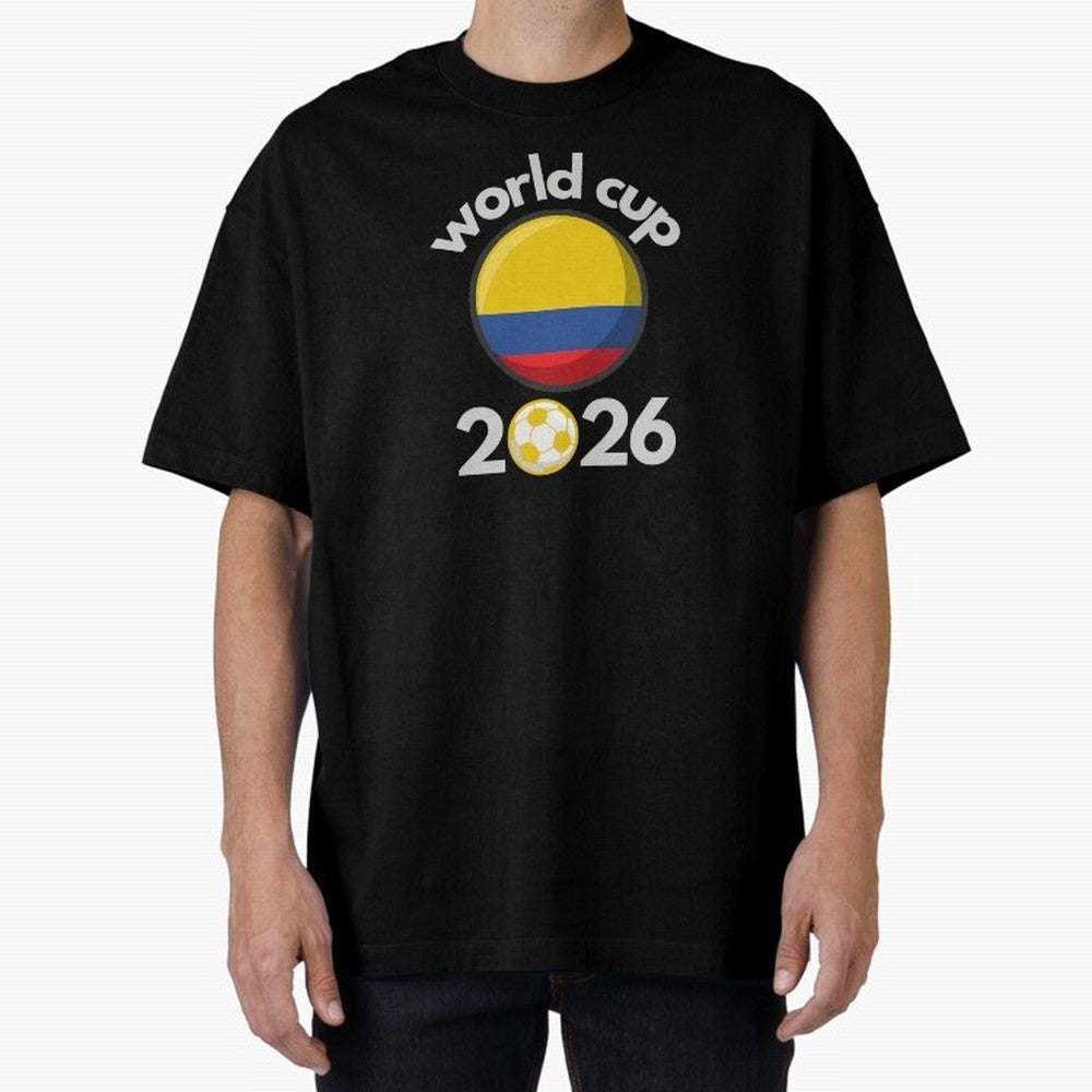 Columbia Flag World Cup 2026 Soccer Design ¨C Columbian Football Futbol Classic T-Shirt Stand Proud for FIFA World Cup 2026 Spirit, Built around France, Mbappe, Retro Football Energy, Iconic Rivalries, Trophy Chase Drama and Stadium Atmosphere;