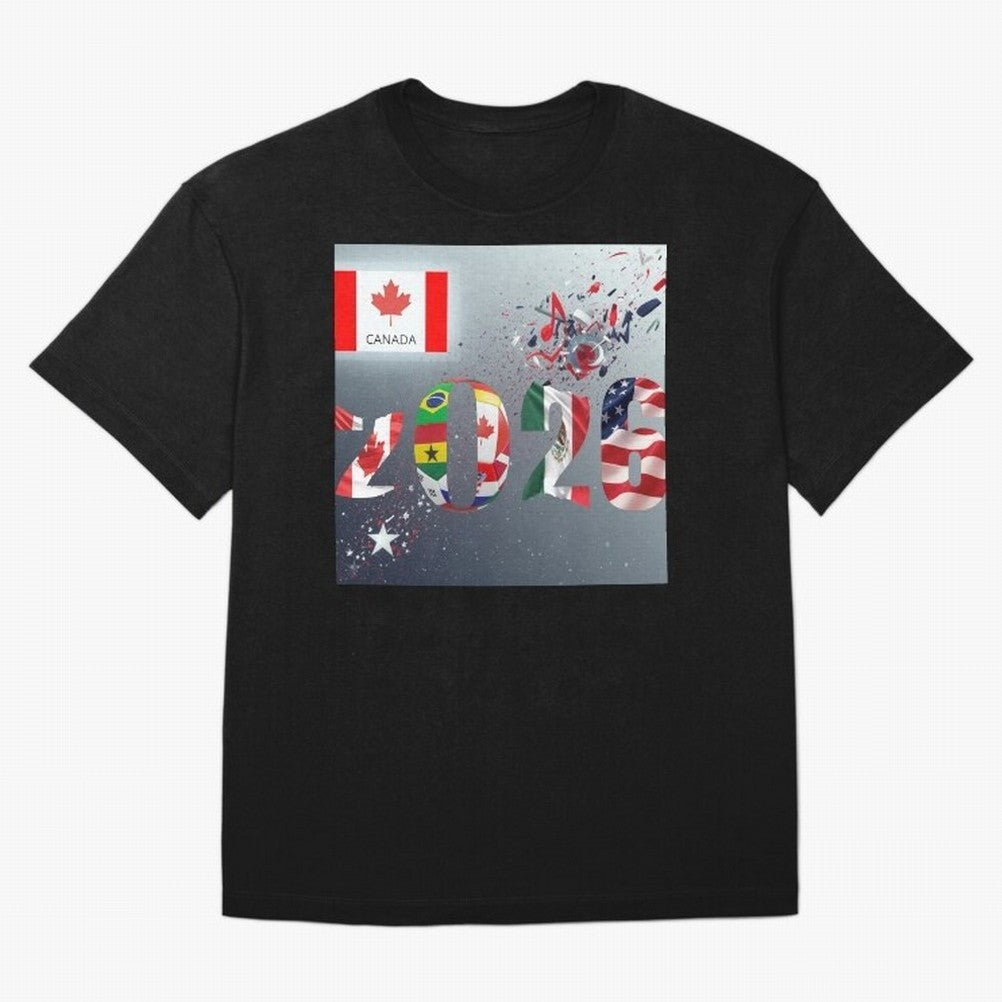 World Cup 2026 Classic T-Shirt Bring a Vintage Feel to FIFA World Cup 2026 for Fans of Cristiano Ronaldo, Haaland and CR7 and France, Bringing Stadium Chants, National Pride, Trophy Dreams and Unforgettable Football Memories; Built for Supporters