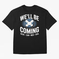 We¡¯ll Be Coming 26 International Football Supporters Tee Classic T-Shirt Capture Stadium Memories from FIFA World Cup 2026 Group Stage Spirit, Inspired by Netherlands, Messi, Stadium Memories, Football Loyalty, International Chants and