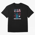 Official USA World Cup 2026 Merchandise Classic T-Shirt Follow the Road to the FIFA World Cup 2026 Journey through Messi and Cristiano Ronaldo Highlights, France and Portugal Pride, Worldwide Fan Energy, Dramatic Goals, Stadium Lights and