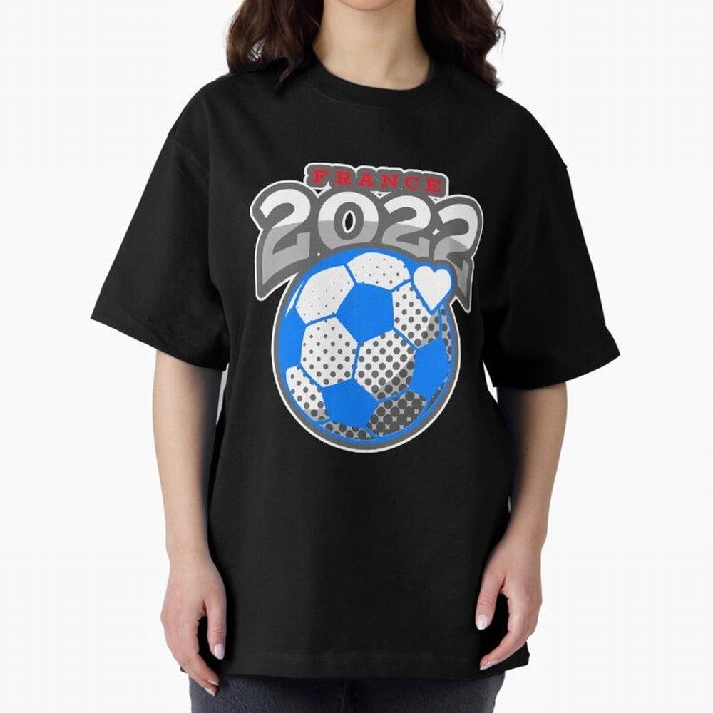 France 2022 Design Classic T-Shirt Join the Countdown to FIFA World Cup 2026 USA Canada Mexico for Fans of CR7 and Brazil, Bringing Vintage Soccer Flavor, Modern Football Stars, National Flags and Final Night Emotion; Made for Die Hard Supporters,