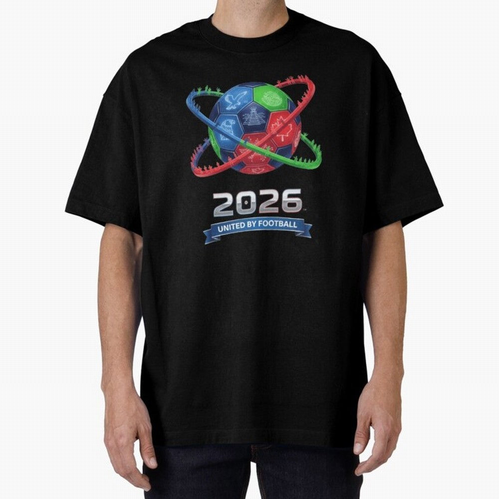 United by Football 2026 Global Connectivity Logo Classic T-Shirt Follow the Final Road of Match Day Hype around FIFA World Cup 2026, Cristiano Ronaldo, Haaland and CR7, Netherlands, Sports Nostalgia, International Competition, Famous Players and