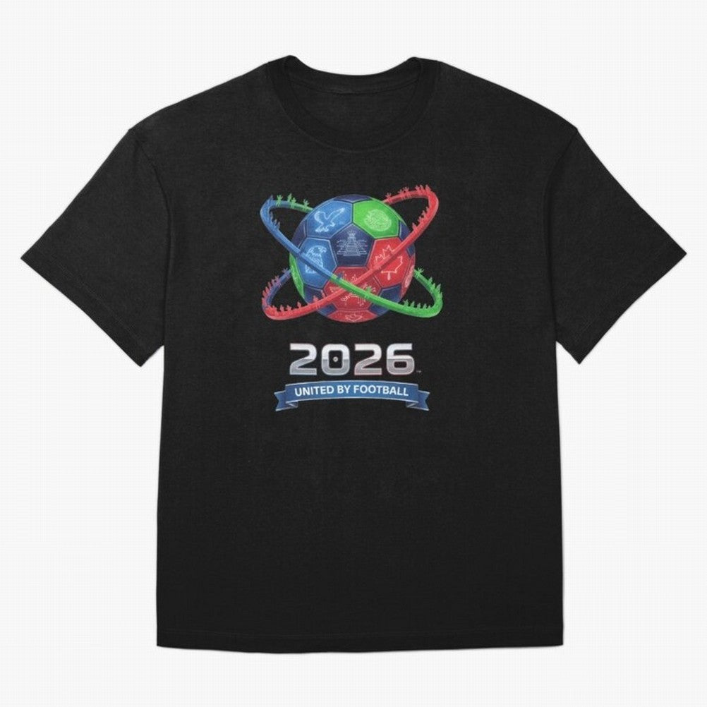 United by Football 2026 Global Connectivity Logo Classic T-Shirt Follow the Final Road of Match Day Hype around FIFA World Cup 2026, Cristiano Ronaldo, Haaland and CR7, Netherlands, Sports Nostalgia, International Competition, Famous Players and