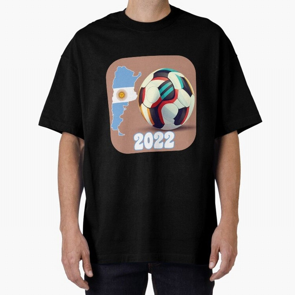 Argentina Soccer World Champion Classic T-Shirt Represent Football Lovers during FIFA World Cup 2026 Group Stage for Fans of Messi, CR7 and Mbappe and Portugal, Bringing Vintage Soccer Flavor, Modern Football Stars, National Flags and Final Night